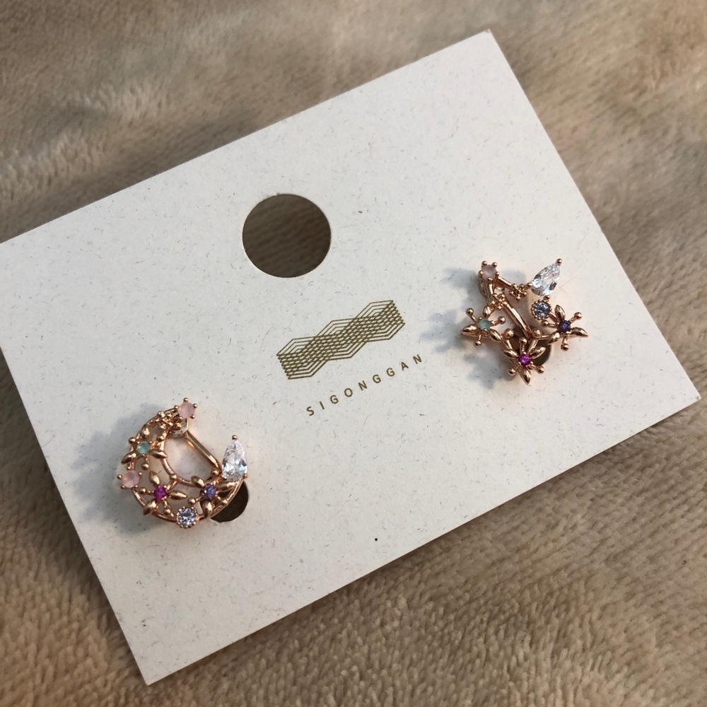 Women Girls Clip On Earrings